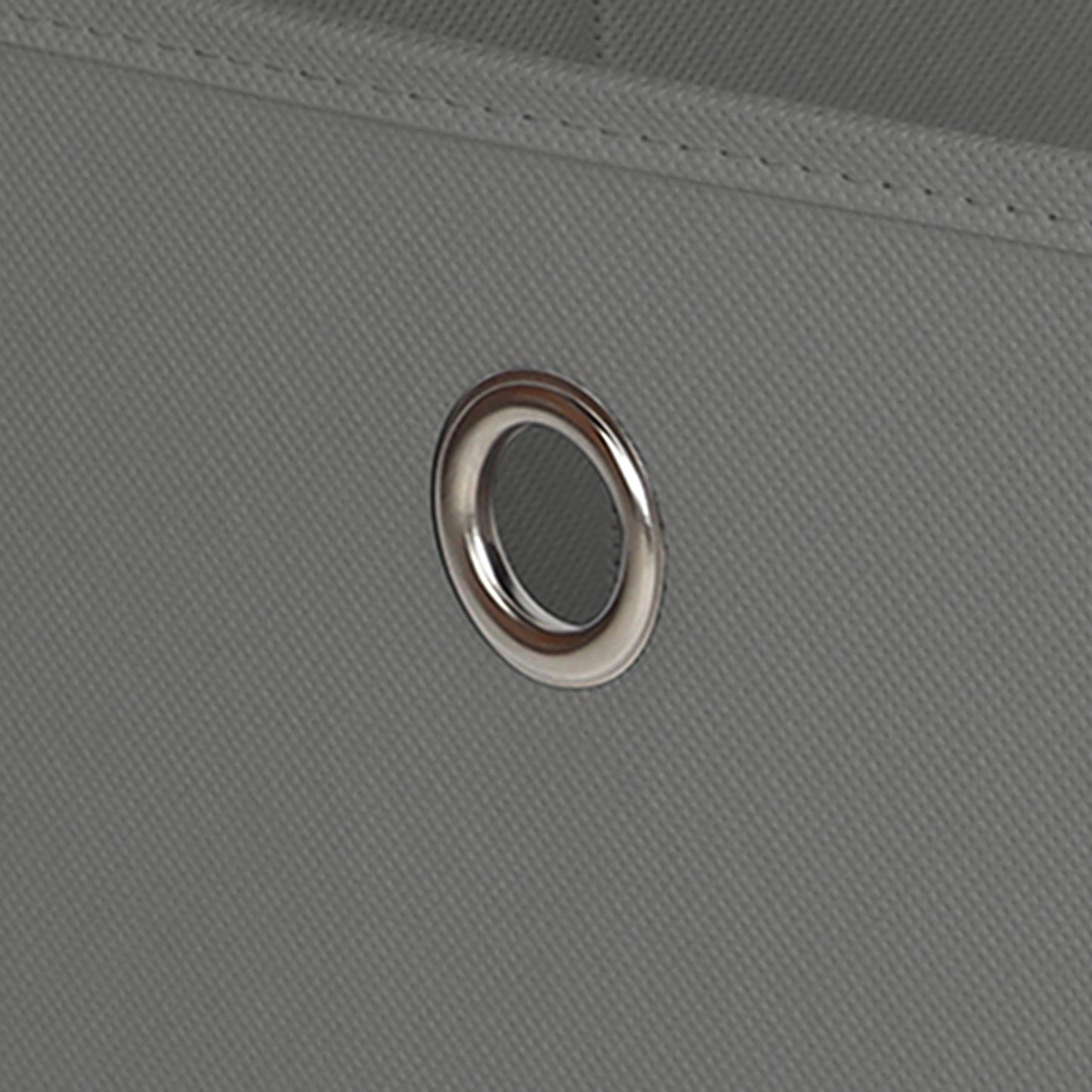Fabric Storage Basket - Grey, 10.6x10.6x11.0"