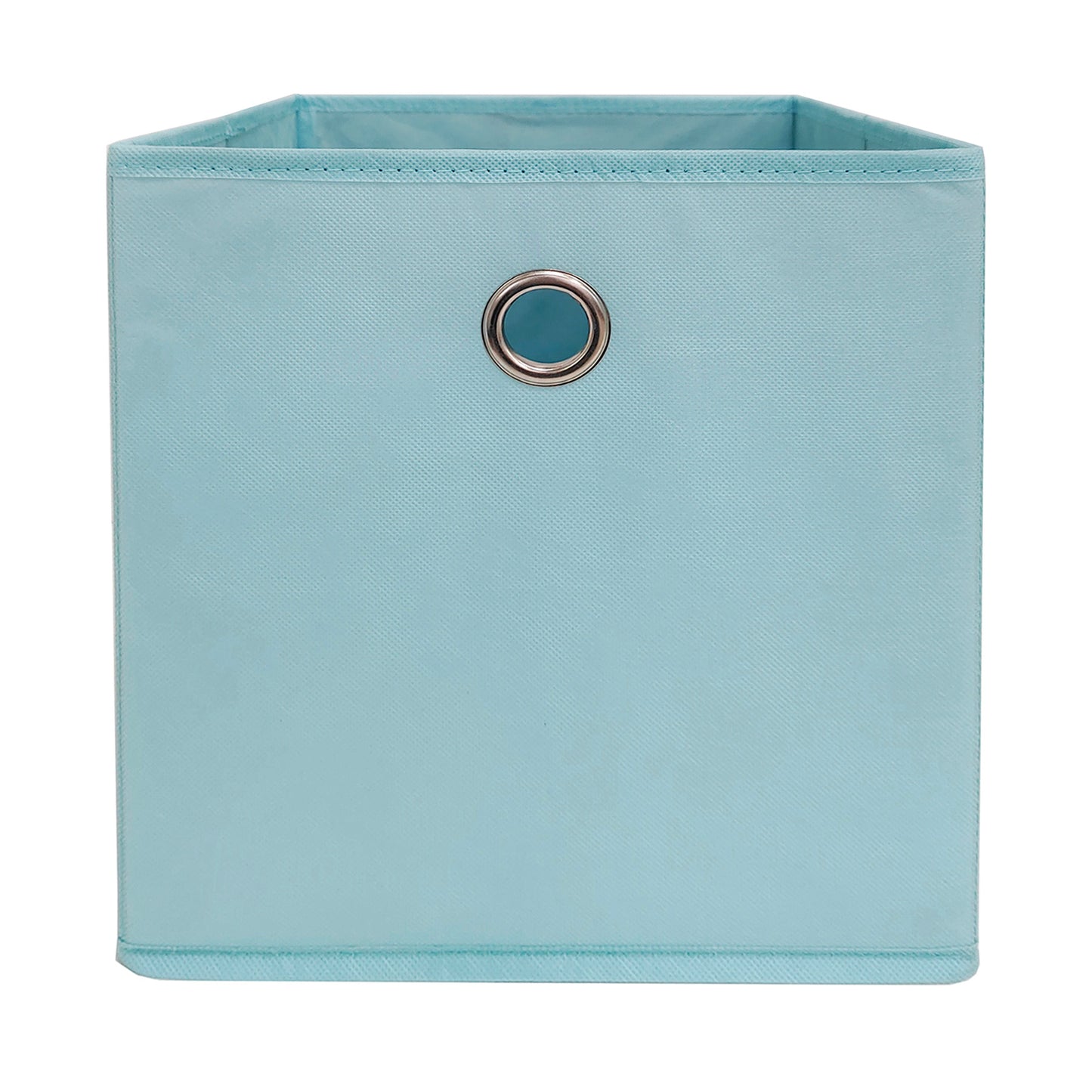 Fabric Storage Basket - Blue, 10.5x10.5x11.0"