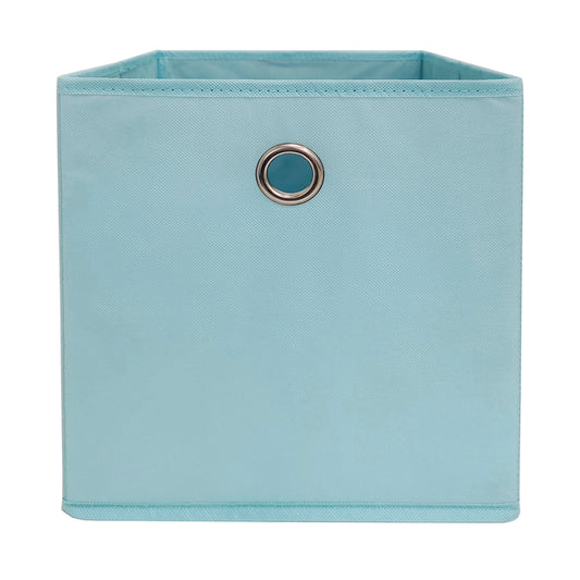 Fabric Storage Basket - Blue, 10.5x10.5x11.0"