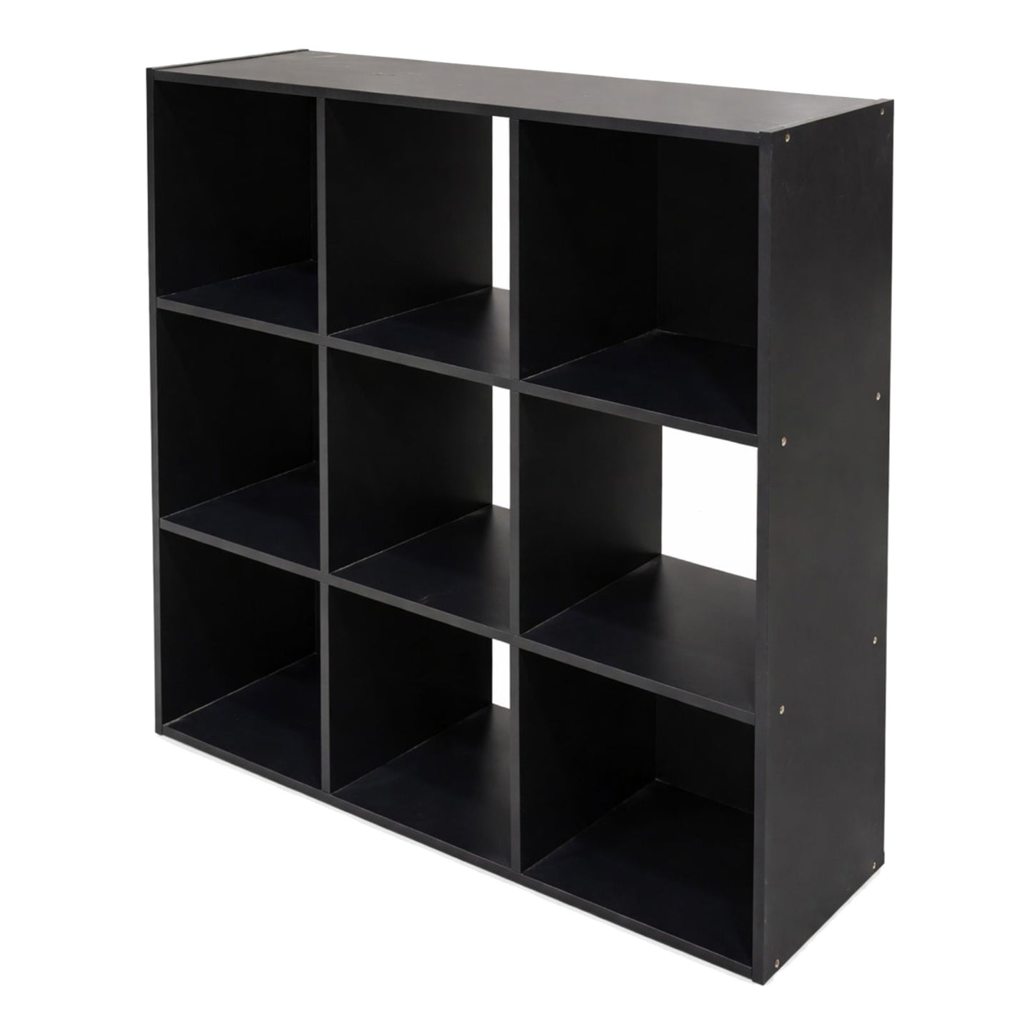 Faux Wood Storage Basket - Black, 35.9x11.6x35.9"