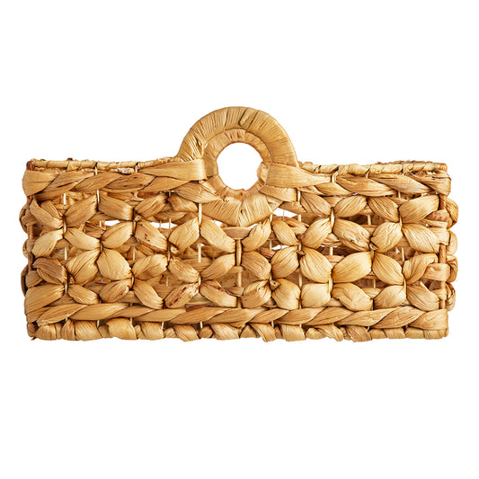Wicker Rectangle Storage Basket - Neutral, 21.0x15.0x6.5"