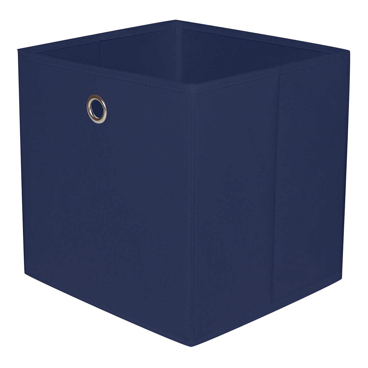 Fabric Storage Basket - Blue, 10.6x10.6x11.0"
