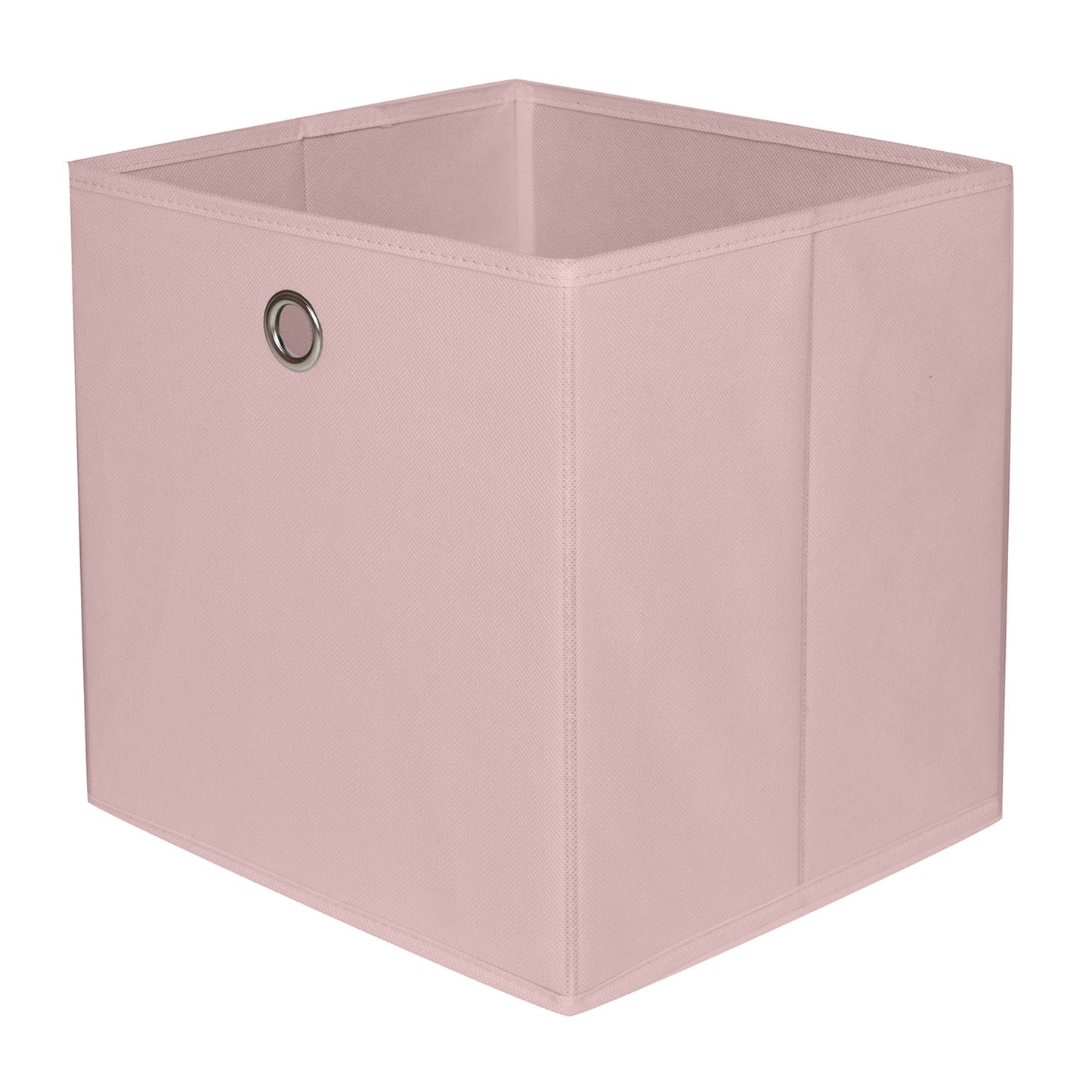 Fabric Storage Basket - Pink, 10.6x10.6x11.0"