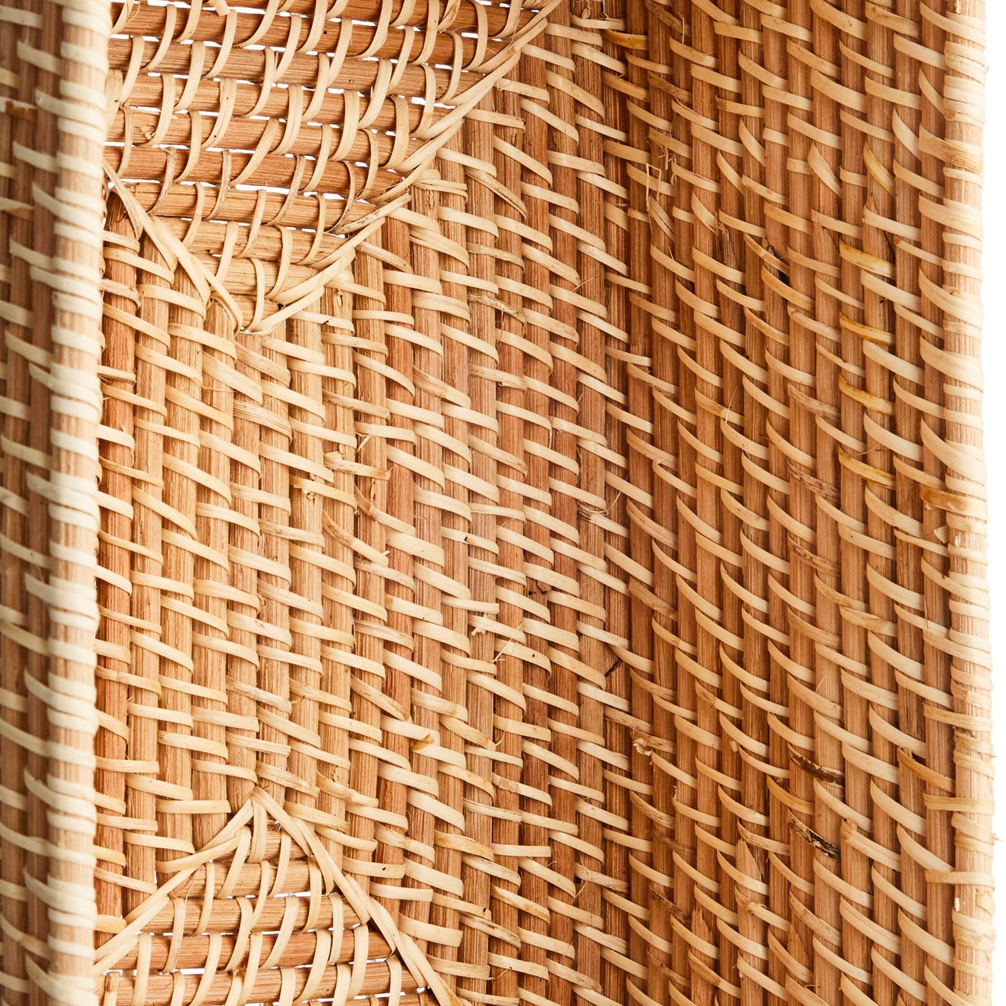 Rattan Rectangle Storage Basket - Natural, 13.2x9.4x5.3"