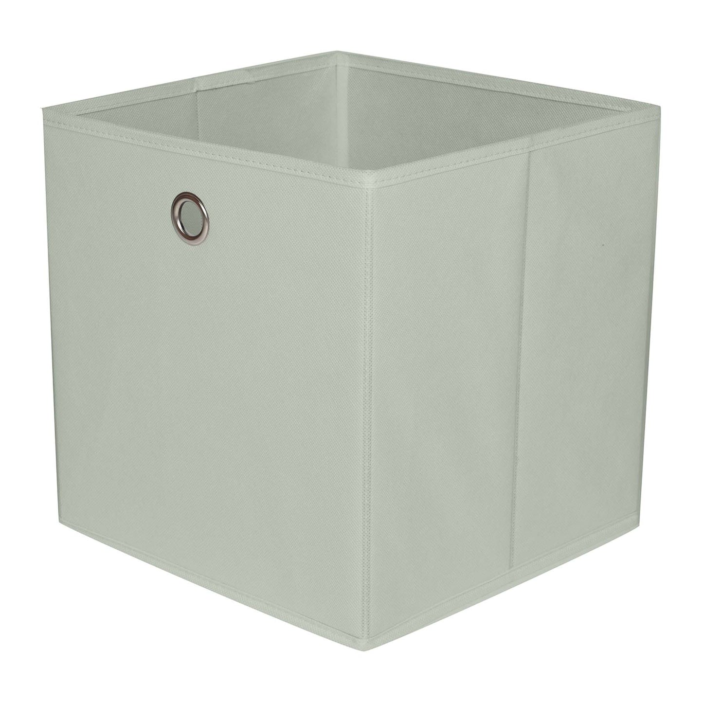 Fabric Storage Basket - Green, 10.6x10.6x11.0"