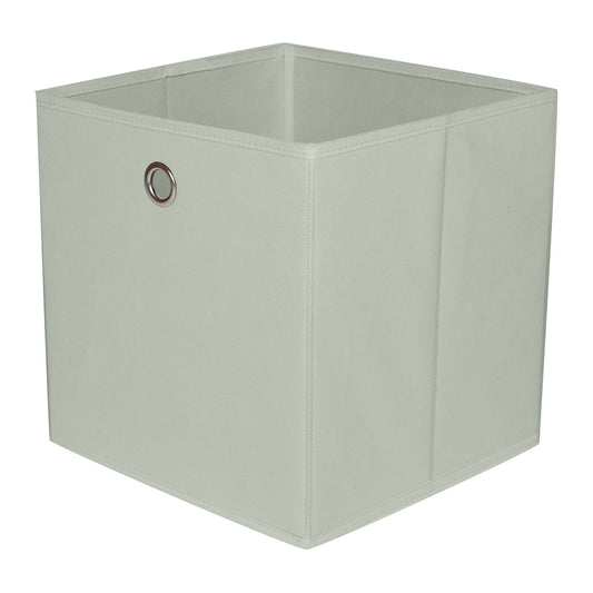 Fabric Storage Basket - Green, 10.6x10.6x11.0"